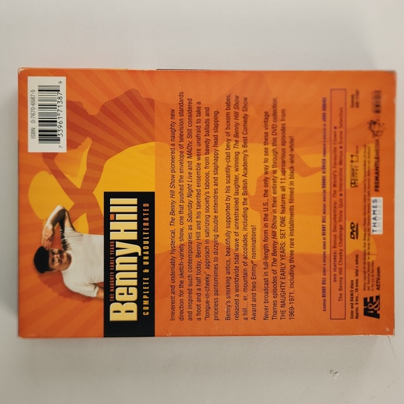 BENNY HILL The Naughty Early Years Complete and Unadulterated 3 DVD set - Picture 3 of 17